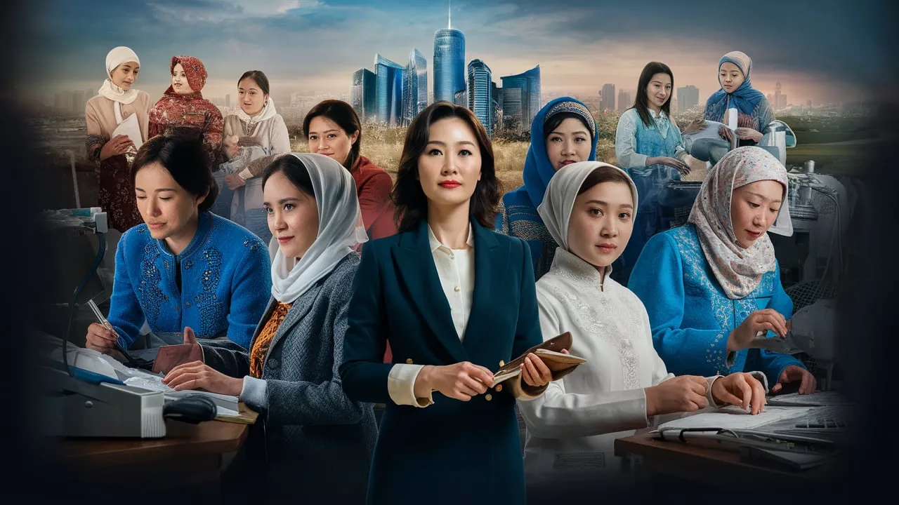 Kazakhstan Women: Creases Girls Working and Successful Life