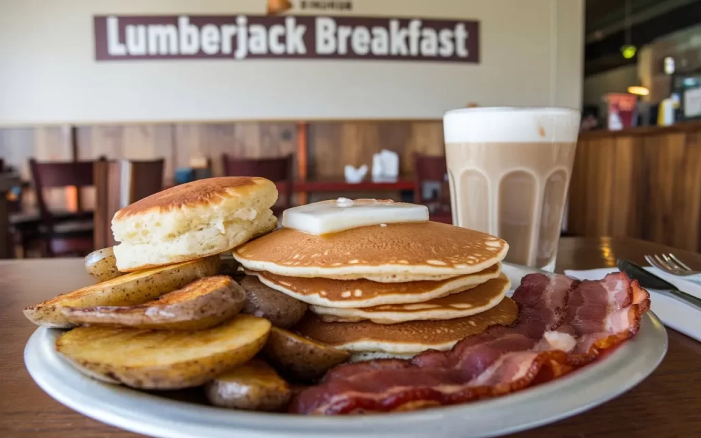 Lumberjack Breakfast: In The Morning Need Fast Food For Energy