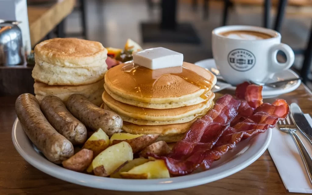 Lumberjack Breakfast: In The Morning Need Fast Food For Energy